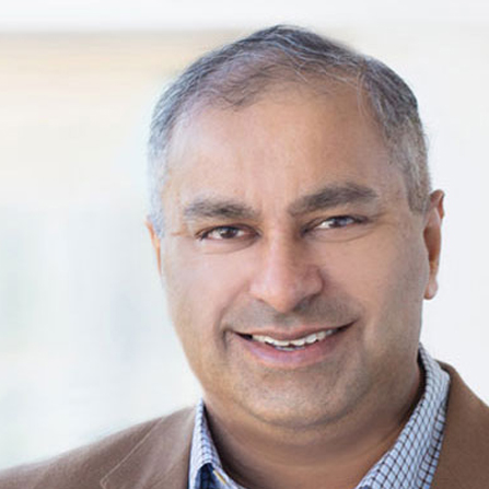 Photo of Neal Gupta on the Spiral Marketing podcast